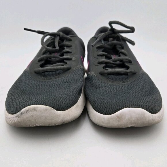 NIKE Flex Experience Run 8 Iron Gray Bright Pink Womens CD0228-002 2019 VP Laces - Picture 3 of 10